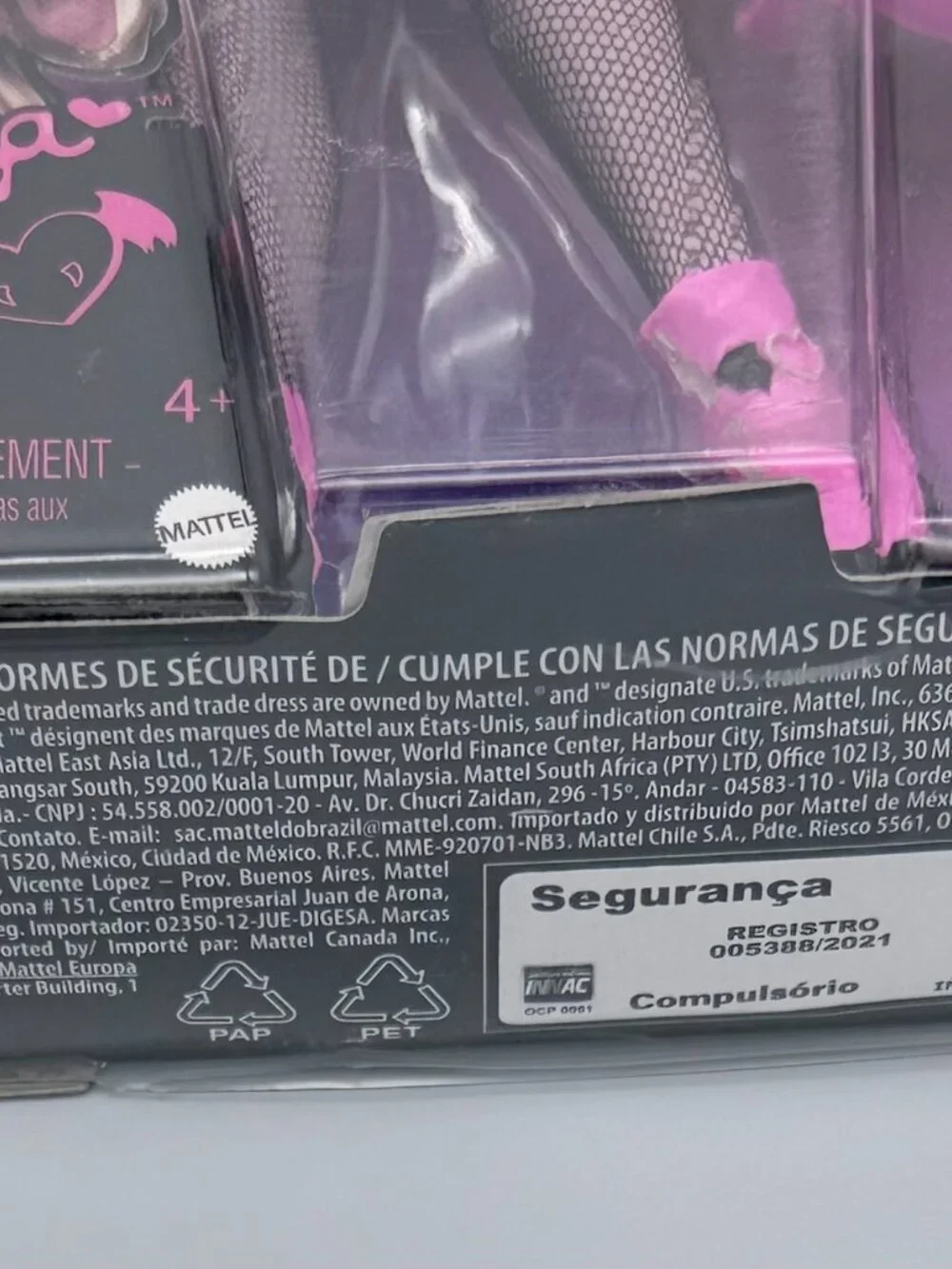 Monster High Draculaura G3 Doll Count Fabulous HRP64 NWT